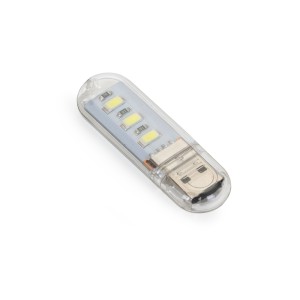 Luminária Plástica USB com Led-13236